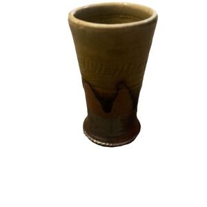 Vintage Japanese Pottery Glaze Mingei Mashiko‎ Beer Mug